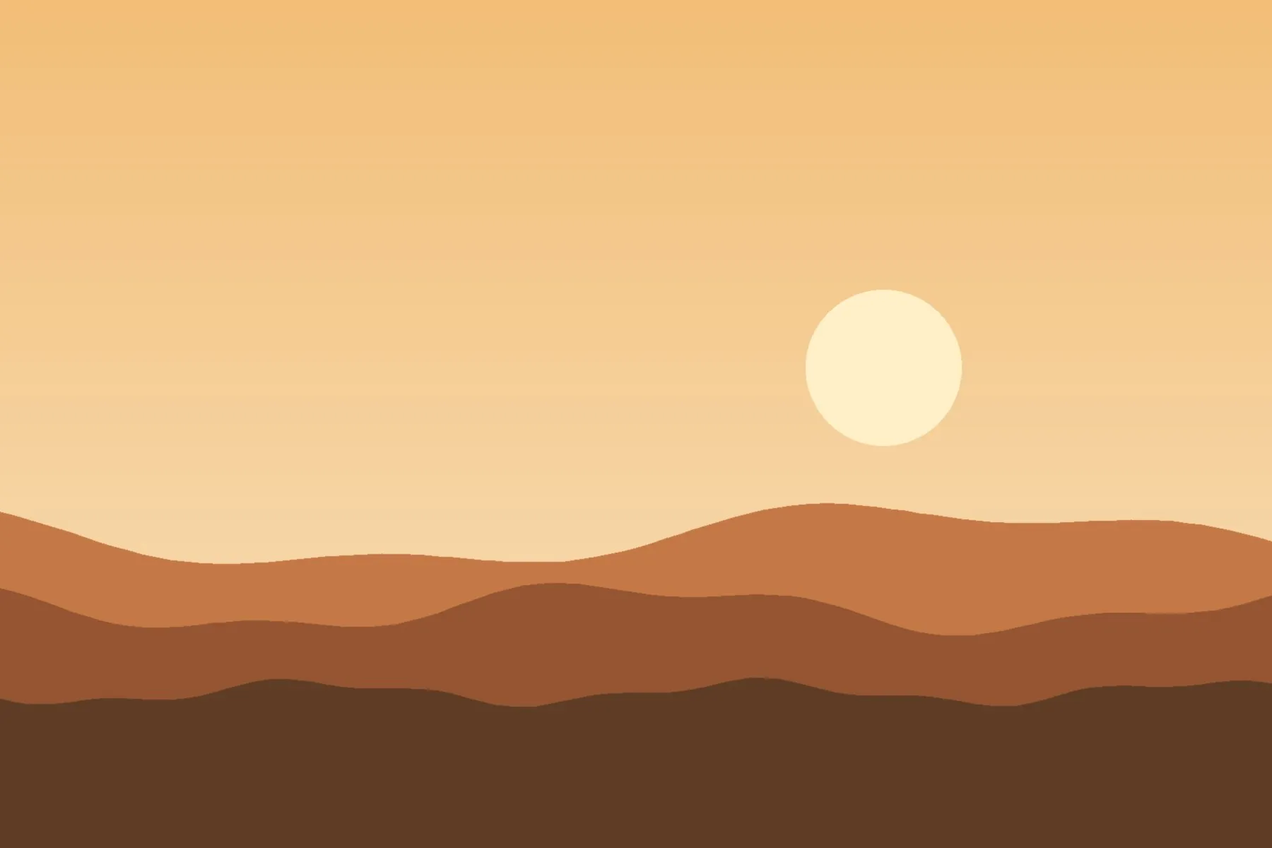 Late-afternoon light over layered Karoo hills (sample image)